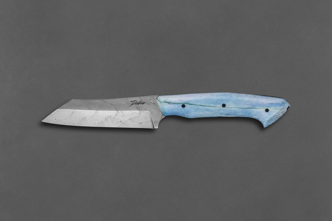 100 mm "Muninn" Sheepsfoot - Dyed Bone - 02
